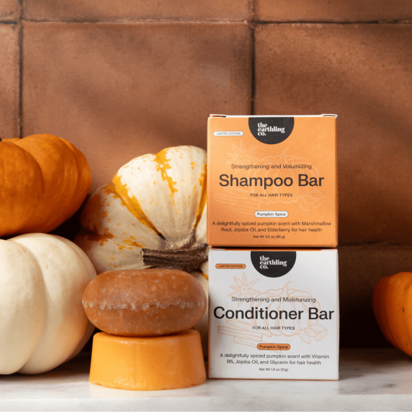 Pumpkin Spice Shampoo and Conditioner Set